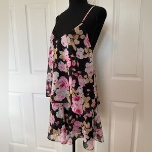 Yumi Kim Women Layer Up Dress Verona Mini Spaghetti Straps Floral